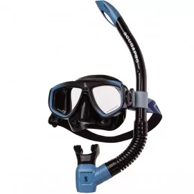 Set snorkeling Scubapro ZOOM EVO Black Albastru 01